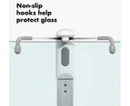 OXO 2-Tier Good Grips Aluminium Caddy For Shower Doors - Silver