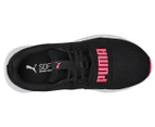 Puma Youth Girls' Wired Run Running Shoes - Black/Pink