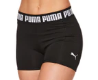 Puma Women's Puma Strong 3" Tight Training Shorts - Puma Black