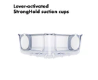OXO Good Grips StrongHold Corner Suction Basket - Clear/Silver