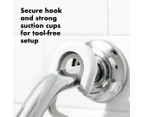 OXO Good Grips Aluminium Hose Keeper Shower Caddy - Silver