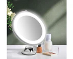 10x Magnifying Makeup LED Mirror 360° Rotation Wall Cosmetic Bathroom Mirrors