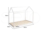 Levede Bed Frame Single Wooden Timber House Frame Wood Mattress Base Platform