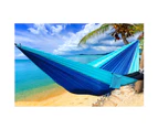 Portable Nylon Hammock Garden Outdoor Camping Hiking Beach Swing Sleeping Bed
