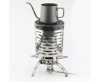 Portable Mini Camping Stove Cover Tent Heater Heating Warmer for Outdoor Picnic