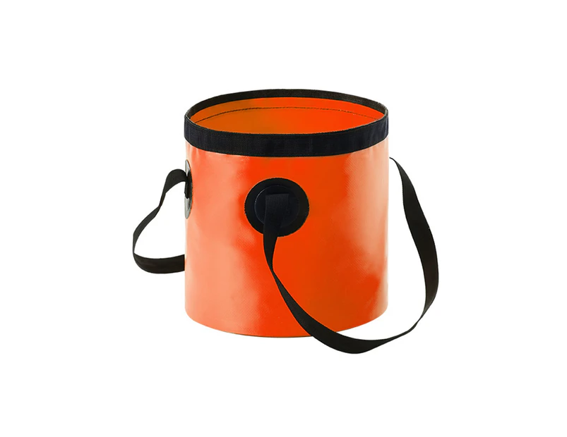 10L/20L Bucket Folding Waterproof PU Camping Water Storage Container for Travel
