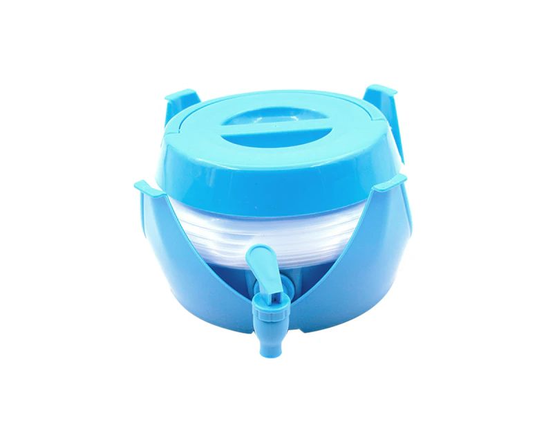5.5L/7.5L Retractable Folding Bucket Ultralight Camping Water Storage Dispenser for Picnic
