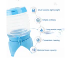 5.5L/7.5L Retractable Folding Bucket Ultralight Camping Water Storage Dispenser for Picnic