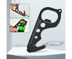 Multi-purpose Tool Portable Bottle Opener Camping Gear High Strength Outdoor Tool Combination for Outdoor