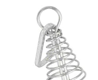 Octopus Deck Peg Spiral Shaped Adjustable Spring Durable Outdoor Camping Octopus Rope Buckle with Carabiner Hook for Hiking