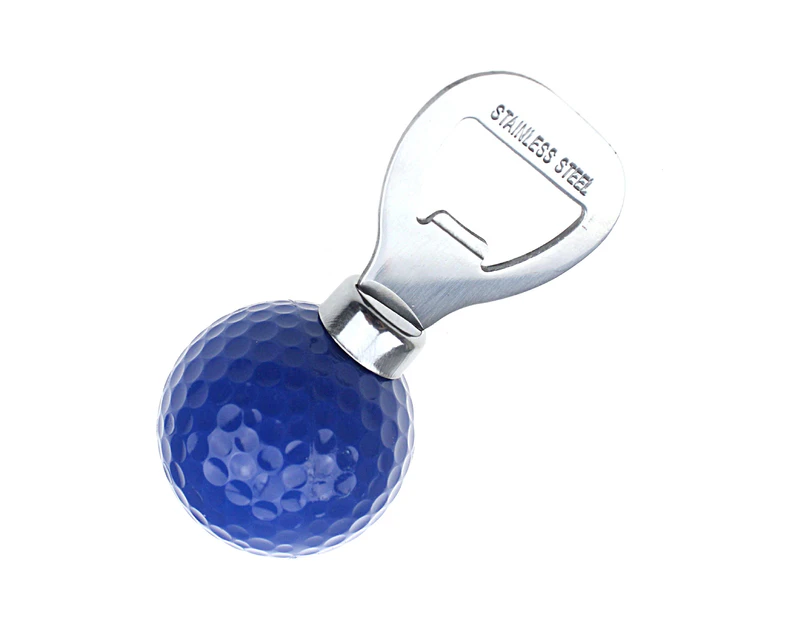 Beer Bottle Opener Anti-slip Labor Saving Portable Gifts Anti-rust Comfortable Grip High Hardness Golf Ball Shaped Bottle Opening Tool Camping Gear