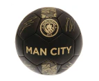 Manchester City FC Phantom Signature Football (Matt Black/Gold) - TA9601