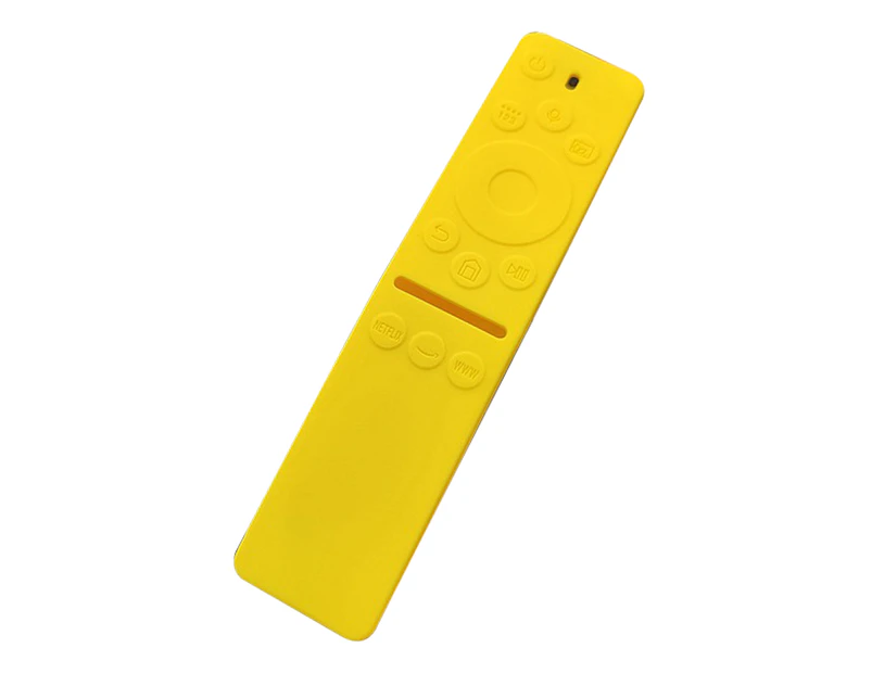 Remote Control Cover Anti-crack Dust-proof Silicone Non Slip Protective Remote Control Case for Samsung BN59-01312A-Yellow - Yellow