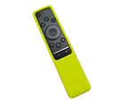 Remote Control Cover Soft Waterproof Silicone Thickened Anti-Drop Remote Control Protector for Samsung Q70Q60Q80-Green - Green