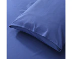 LINENOVA 1200TC Ultra-Soft & Breathable Microfibre Bed Sheet Set - Navy