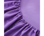 LINENOVA 1200TC Ultra-Soft & Breathable Microfibre Bed Sheet Set - Purple