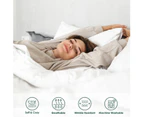 LINENOVA 1200TC Ultra-Soft & Breathable Microfibre Bed Sheet Set - Purple