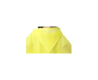 Riding Raincoat Thickened Impermeable EVA Outdoor Hiking Camping Hooded Raincoat for Unisex-Yellow