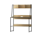 Artiss Computer Desk Bookshelf Storage 100CM Oak