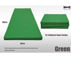 Folding Yoga Green Mat - Gymnastics Floor Exercise Gym Mat - 180Cm*60Cm*5Cm