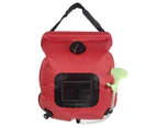 Camping Shower Bag,20L Portable Shower Bag for Camp Solar Shower Bag