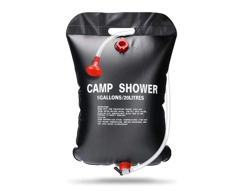 Camping Shower Bag,5Gallons/20L Portable Shower Bag for Camp Shower