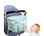 Mummy Bag Baby Stroller Bag(Green)