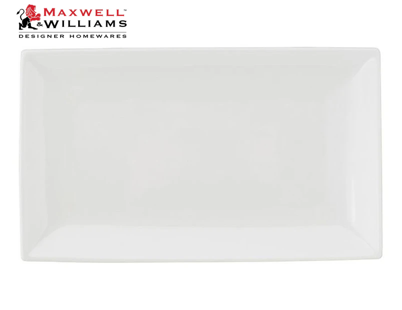 Maxwell & Williams White Basics Rectangular Platter  27x16cm