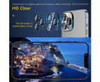 3 PACK Camera Lens 9H Tempered Glass Screen Protector for Apple iPhone 14