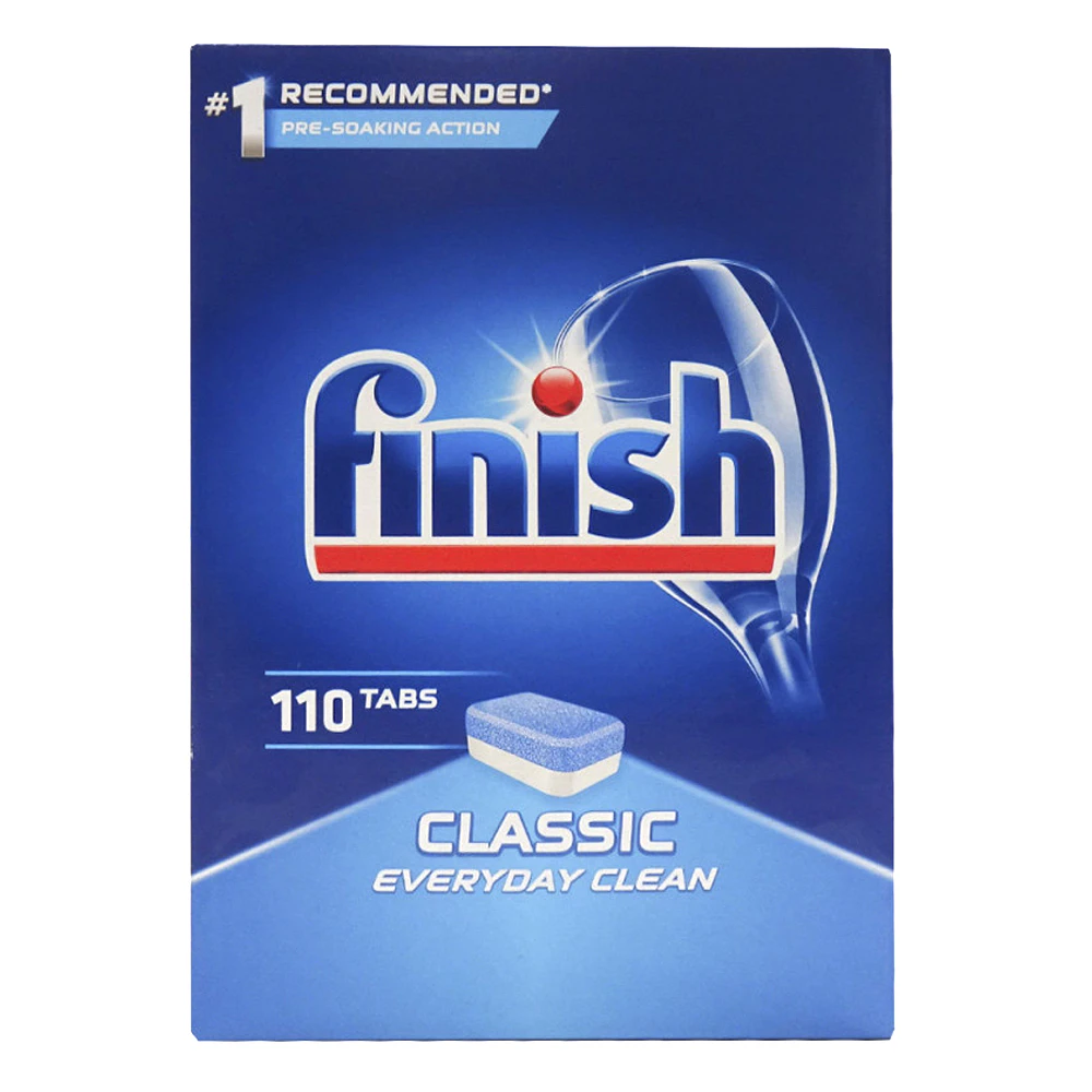 110pc Finish Classic Everyday Dishwashing Pod Tablets