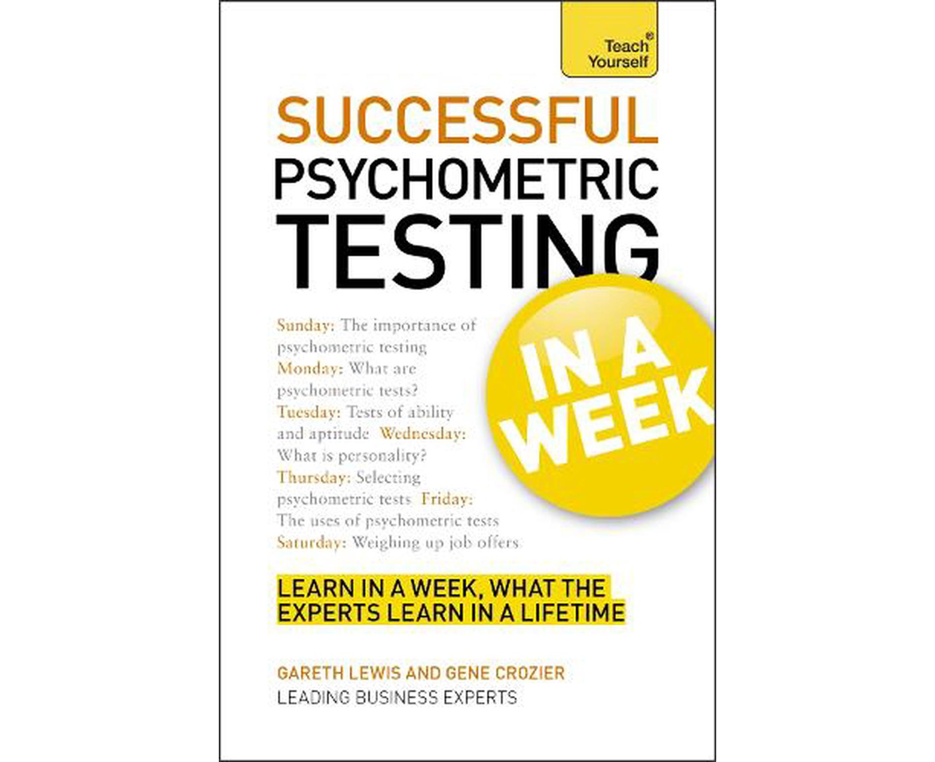 Psychometric Testing In A Week | Catch.com.au