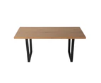 DREAMO Rectangular Industrial Dining Table