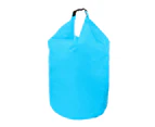 Waterproof Dry Bag Multifunctional Adjustable Straps Lightweight Portable Swimming Bag Storage Pouch for Hiking-Blue