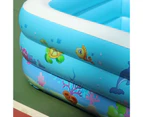 Swimming Pool Foldable Multi-purpose PVC Inflatable Baby Kiddle Family Pool for Garden-1#