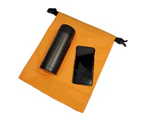 6Pcs Multifunctional Waterproof Bag Convenient Tear-resistant Environmentally Friendly Boating Dry Bag Drift Accessories -Dark Orange