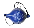 Fashion Boxing Speed Ball Professional Body Building Fitness Fighting Equipment-Blue+White