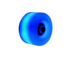 1/4/8Pcs Magnetic core Bearing 82A LED Flashing Roller Skates Skateboard Wheels-Blue