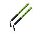 2Pcs Boxing Target Training Stick Wear-resistant Shock Absorption Lightweight Boxing Reflexes Target Training Pad for Fighting-Green