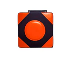 1 Set Boxing Target Wall-mounted Exercising Anti-fade Free Fight Sanda Training Pad Household Supplies-Orange
