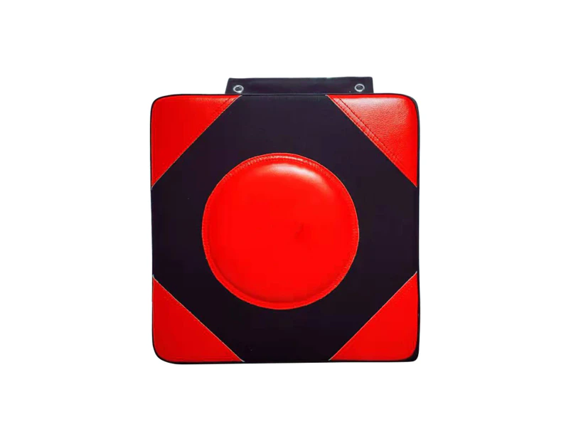 1 Set Boxing Target Wall-mounted Exercising Anti-fade Free Fight Sanda Training Pad Household Supplies-Red