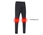 Pants 3 Temperature Modes Heating Heated Trouser Women Winter Warmer Electric Clothing for Outdoor-XL