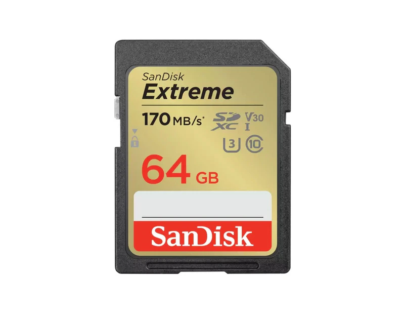SanDisk Extreme SDXC 64GB 170MB/s Memory Card