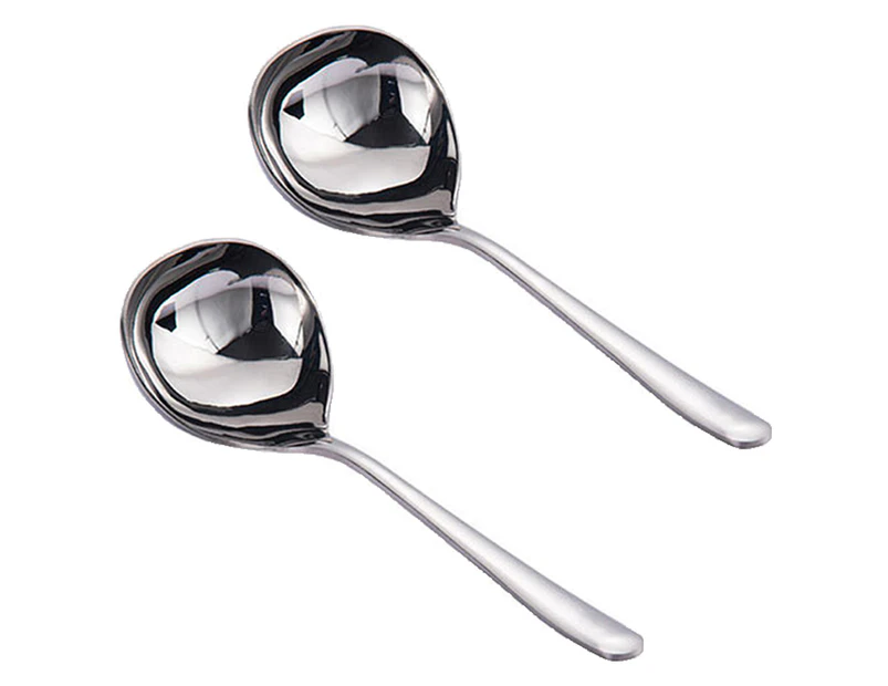 Small Ladle for Sauce Stainless Steel Serving Ladle Silver Gravy Ladle-heart spoon-Medium
