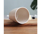 Handleless mugs, indestructible reusable mugs, biodegradable wheat straw mugs, 5 pieces per mug for kids and adults, dishwasher safe