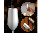 2 pcs Champagne glasses stainless steel 200 ml,unbreakable,BPA-free