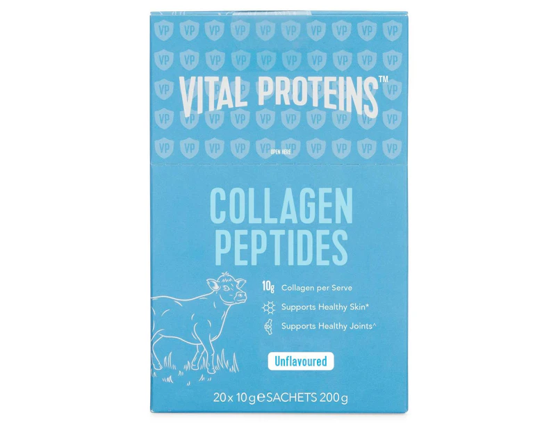 Vital Proteins Collagen Peptides Unflavoured 20 x 10g Sachets (200g)