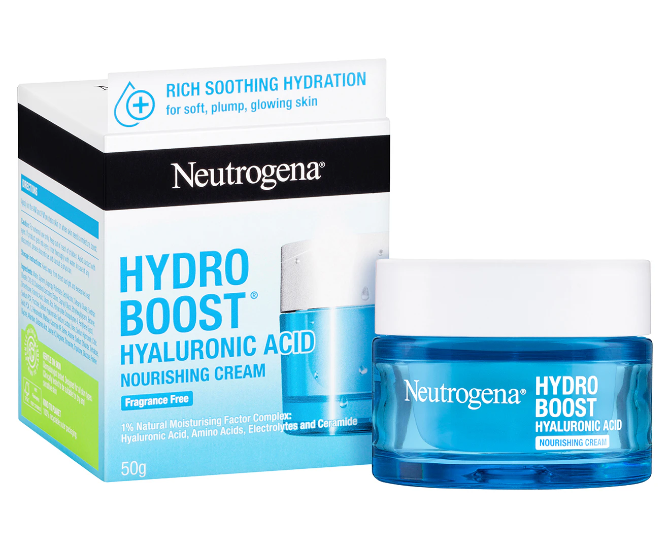 Neutrogena Hydro Boost Hyaluronic Acid Nourishing Cream 50g