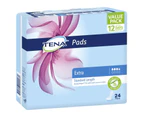 TENA Pads Extra Standard Length 24 Pack