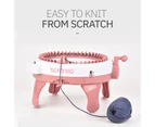 48 Needles DIY Knitting Machine Hand Weaving Loom Kit