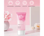 60g Facial Cleansing Cream Portable Healthy Simple Operation Sakura Deep Cleansing Peeling Gel for Home -Pink